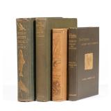 (4PC) VINTAGE BOOKS ON FLY FISHING | Including: Charles. F. Orvis & A. Nelson Cheney, Fishing with t