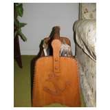 Nautical Solid Wood Magazine Rack