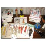 Vintage Sewing Patterns, Notions