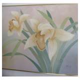 Large Canvas Oil Painting Sig. R. Atkins 