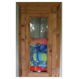 Vintage Wood Wall Cabinet