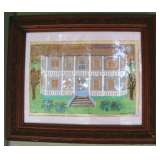 Framed Painting Signed P. Biondi