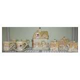 Lenox Snow White and Seven Dwarfs Cookie Jar, Mugs, Teapot, Creamer/Sugar Set