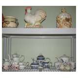 Cookie Jars, Teapots, Tea Sets