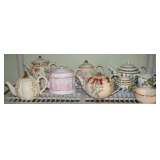 Large Assortment Tea Pots