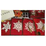 Lenox Snowflake Ornaments