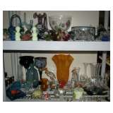 Signed Fenton, Shannon Crystal Glassware 