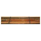 1936 Split Bamboo Fly Rod Signed 