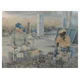 "The Oyster Shuckers" By Jim Meyer