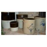 Antique Stoneware Crocks
