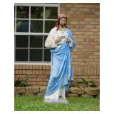 Sacred Heart Of Jesus Life-size Sculpture Cement