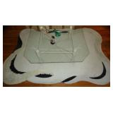 1997 Custom Designed Area Rug Signed, Chris Hawkins