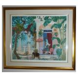 1988 John Kiraly Limited Edition Serigraph "Miss Liza