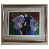 Tarkay, Itzchak "Lilac Time" Serigraph Artist Signed
