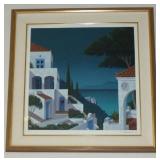 Jim Buckels "Above Scylla And Charybdis", Artist SIgned, #39/300. 29" x 29"