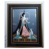 Lillian Shao Limited Edition Print "MIDNIGHT AT PALACE COURT" Artist Lillian Shao Serigraph on Paper