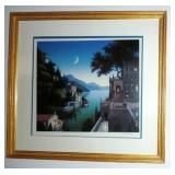 Jim Buckels Limited Edition Serigraph on Paper: "Princes Kept the View" Artist Signed