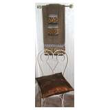 Pair Wrought Iron Chairs