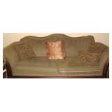 Living Room Sofa w/Matching Love Seat 