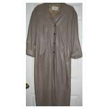 Ruth Wagner Leather Coat SZ. Med.