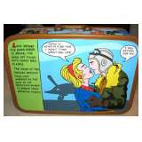 Vintage Hand Painted Suite Case