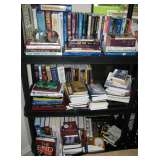 Large Assortment of Books, Hebrew, Religious, Prayer Bibles, Novels, Health