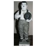 Vintage Oliver Hardy of Laurel and Hardy Bisque Figurine Ltd Ed.