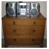Antique Oak Chest of Drawers