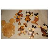 Disney Wooden Wall Plaques, Mickey Mouse Collapsible Basket