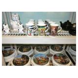 MJ Hummel Collectors Plates & Mugs Danbury Mint