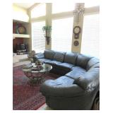Leather Sectional  Sofa