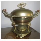 Brass Chafing Dishes with tray & Burners