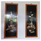 Set of 4 Four Seasons Soapstone Wall Panels