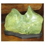 Vintage Polished Jade Stone 