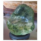 Vintage Chinese Scholars Polished Jade Stone 