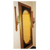 Gold Leaf Wall Mirror