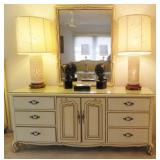 French Provincial Dresser with Mirror