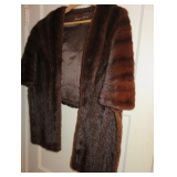  Vintage Mink Fur Stole 