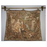 Hanging Victorian Scene Wall Tapestry
