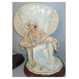 A. Santini Italy Art Deco Style Figurine Sculpture 