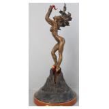 Boris Vallejo "MISTRESS OF FIRE" Bronze Statue Franklin Mint