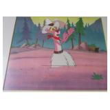 Pink Panther Original Production Cel Animation Art 