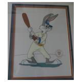 Warner Bros. Bugs Bunny Loony Tunes Baseball Animation Cel 
