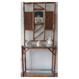 Antique Bristol Bamboo Hall Tree from England