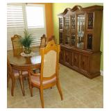 Formal Dining Table & China Hutch 