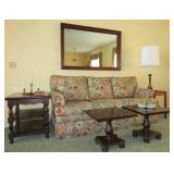 Ethan Allen Sofa with Matching Love Seat 