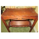 Vintage End Table/Magazine Rack