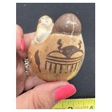 Hopi Figural Canoe Pot 3 1/2"