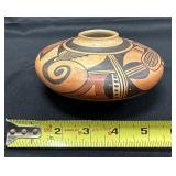 * * * SOLD * * *                   Fannie Nampeyo Pot 7" x 4" 