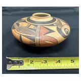 * * * SOLD * * *                    Fannie Nampeyo Pot 7" x 4" 